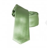          NM Slim Krawatte - Grün Unifarbige Krawatten